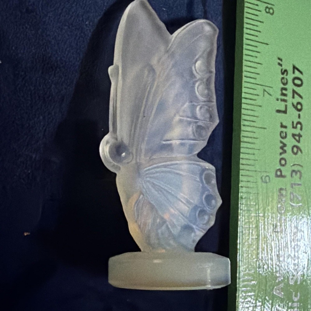 Sabino Paris Opalescent Butterfly Closed Wings 3 X 1/2